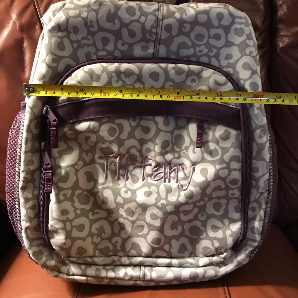 “Tiffany” name Thirty-One embroidered bag.